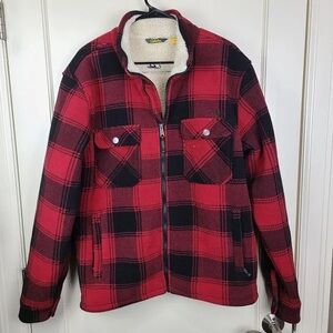 Cabela's Cream Sherpa Fleece Jacket